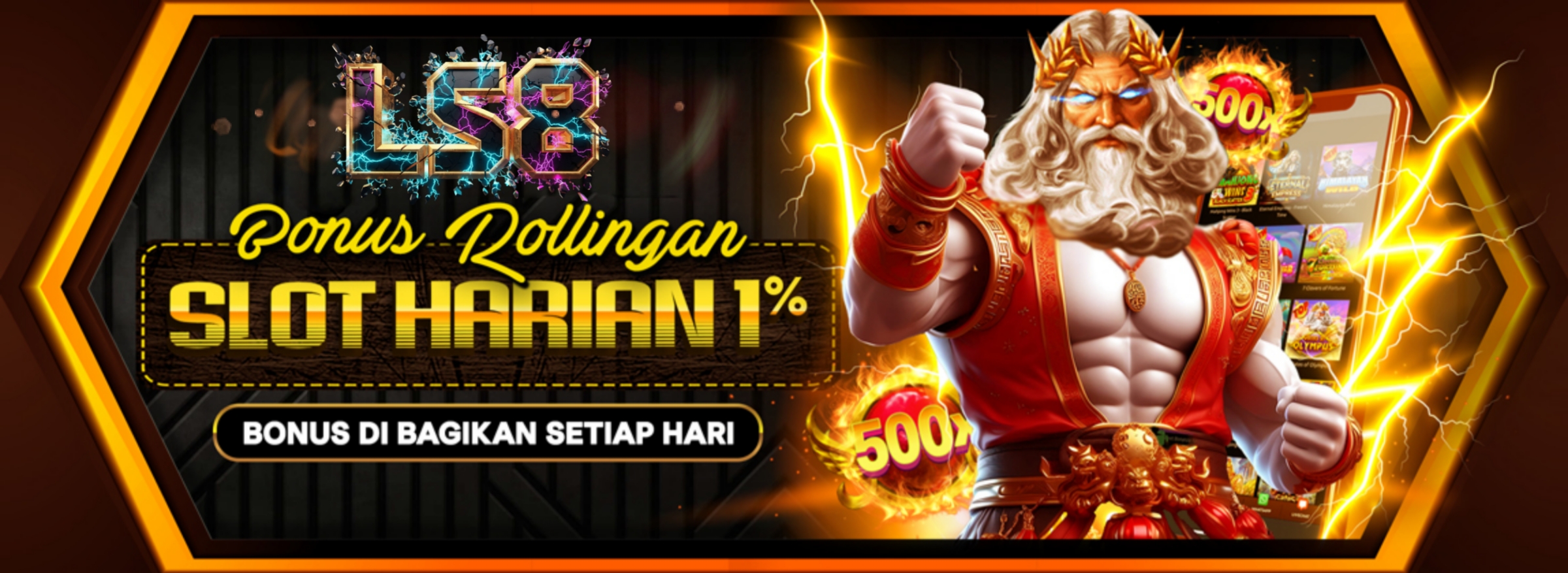 BONUS HARIAN 1%